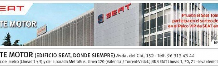 Prueba el nuevo Toledo y gana entradas para el palco VIP de Seat en Mestalla