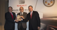 El Seat León recibe un nuevo premio en Barcelona