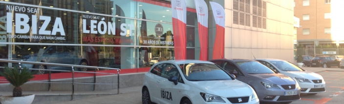 Seat Levante Motor acoge la Caravana Tour Connect del Nuevo Seat Ibiza