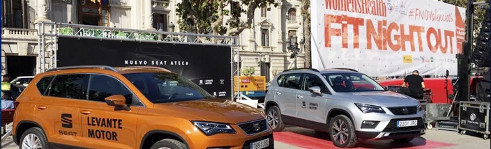 Seat Levante Motor presente en la FIT NIGHT OUT de Women’s Health