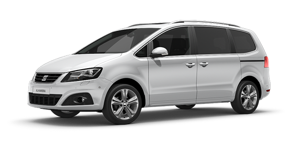 SEAT Alhambra White Silver