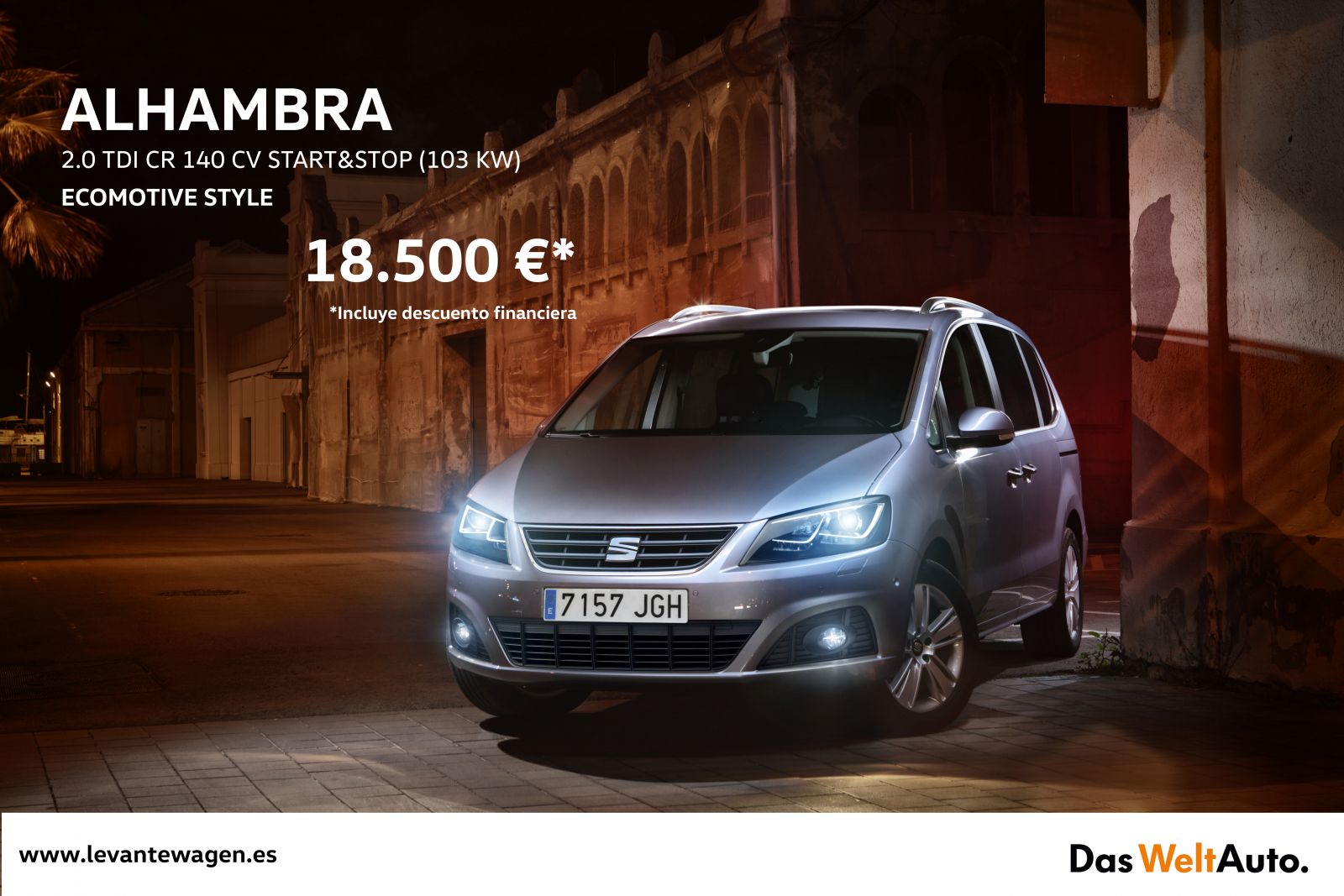 Seat Alhambra oferta Dasweltauto Valencia