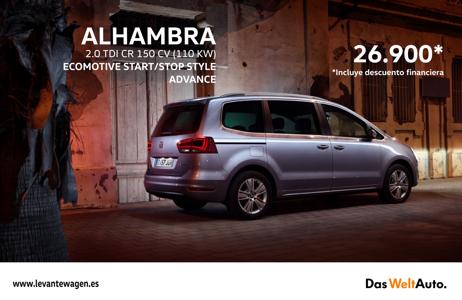 precio Seat Alhambra valencia