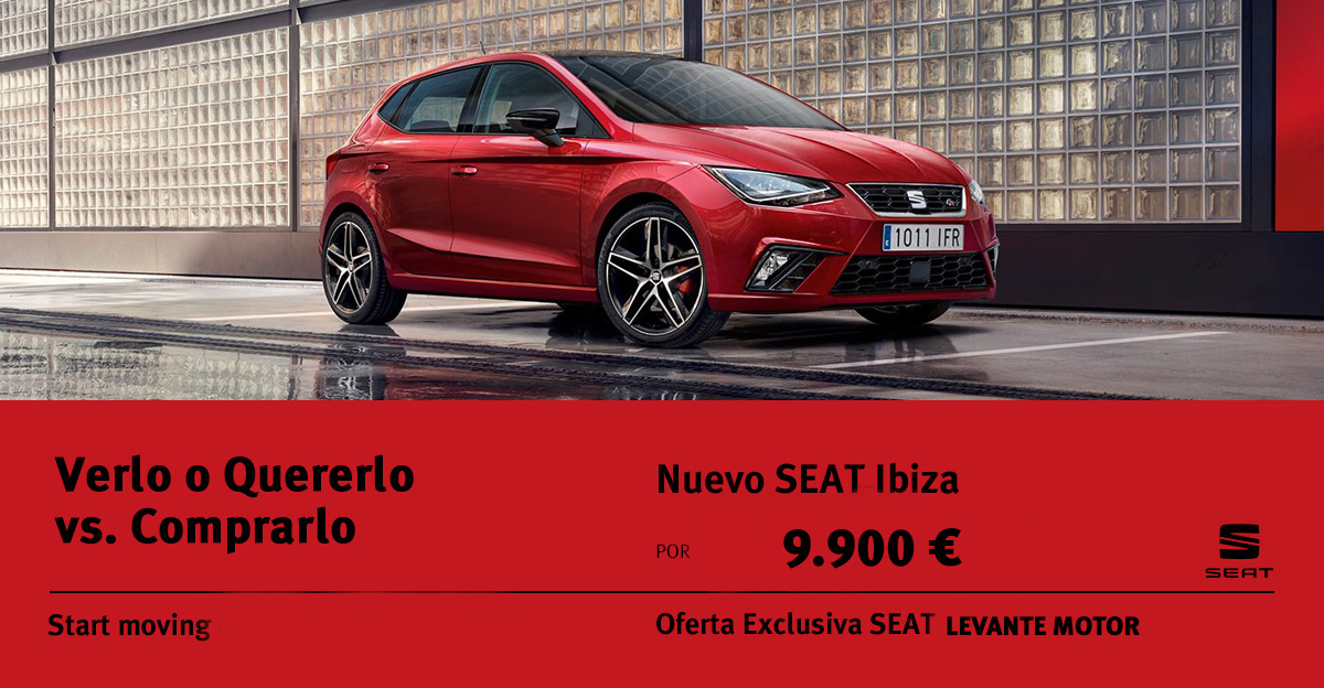 Nuevo Ibiza por 9.900 en Levante Motor